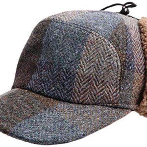 Toronto Fudd Winter Cap by Göttmann of Germany Made in Bulgaria Brown Patch NWT